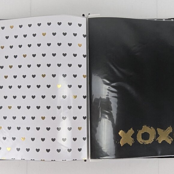 Recollections Scrapbook Album Kit The Good Life 95 Pieces 12"x12" Black Gold New - Picture 13 of 14